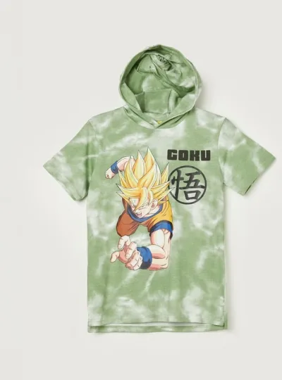FAME FOREVER Boys Goku Character T-shirt